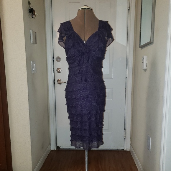 Shimmery Cocktail Dress - Picture 1 of 6